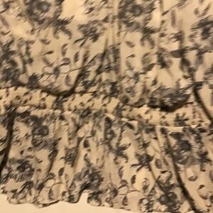 Cato Faux Button Down Long Sleeve Blouse. Womens Plus